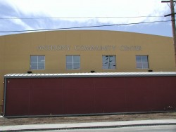 Anthony Community Center dimensional letters